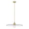 Z-Lite Paloma Pendant, 1-Light, 24 In.W x 6.75 In.H, Olde Brass/Clear 821P24-OBR - alternate 8